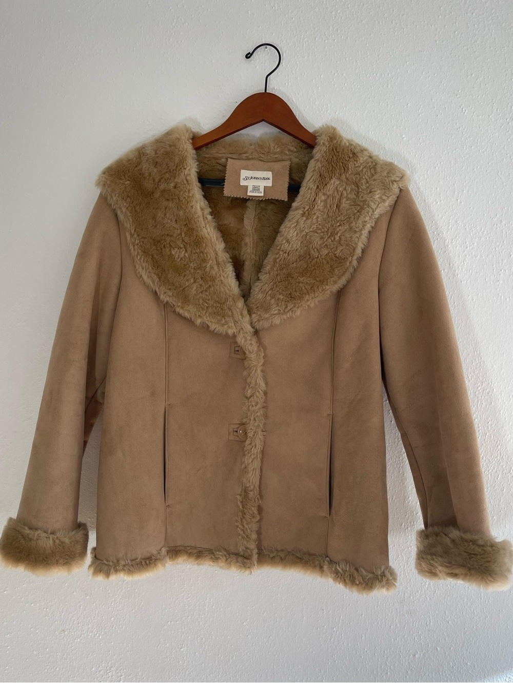St. John's Bay Faux-Shearling Jacket